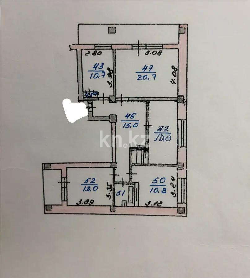 Продажа 4-комнатной квартиры, 87.9 м², ул. Исаева, дом  161 в Алматы