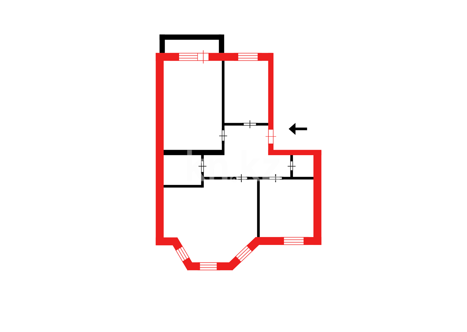 Продажа 3-комнатной квартиры, 95.6 м² в Астане - фото 14