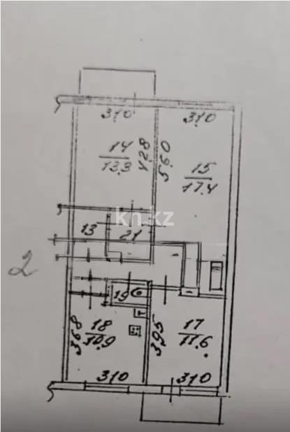 Продажа 3-комнатной квартиры, 65 м² в Алматы
