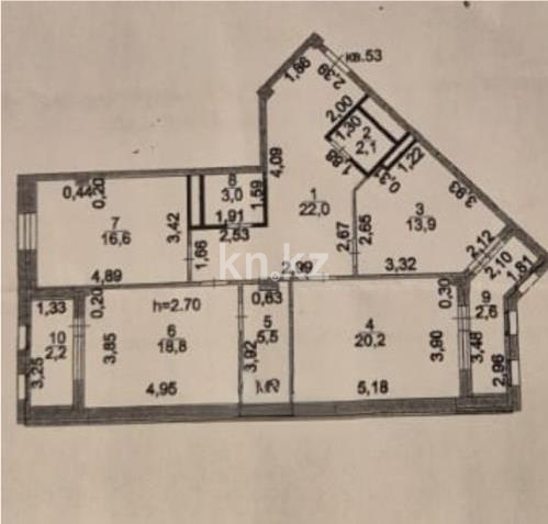 Продажа 3-комнатной квартиры, 106 м² в Астане - фото 4