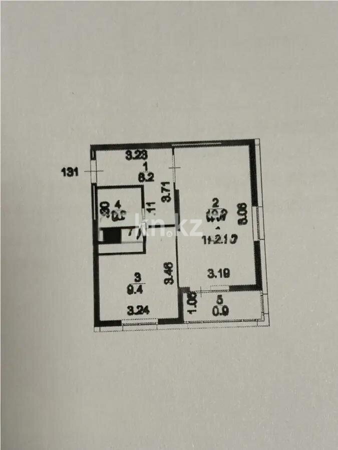 Продажа 1-комнатной квартиры, 41.5 м² в Астане - фото 5