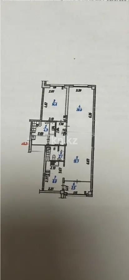 Продажа 3-комнатной квартиры, 82 м² в Алматы