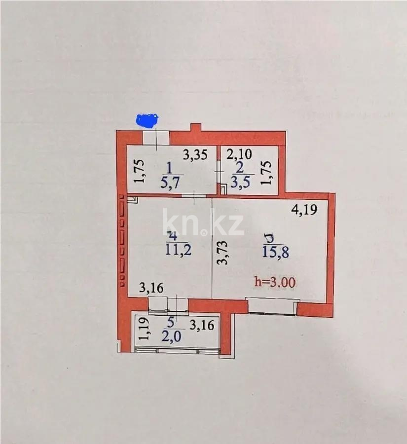 Продажа 2-комнатной квартиры, 38.2 м² в Астане - фото 4