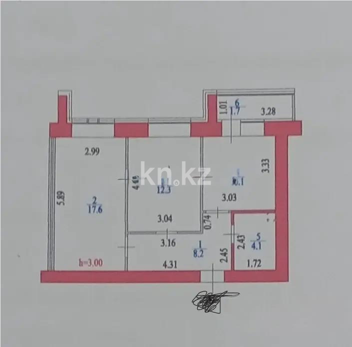 Продажа 3-комнатной квартиры, 55 м² в Астане - фото 4