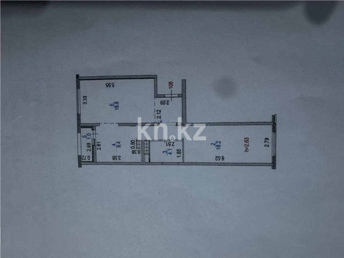 Продажа 3-комнатной квартиры, 61.5 м², пр. Райымбека, дом  590/14 в Алматы - фото 3