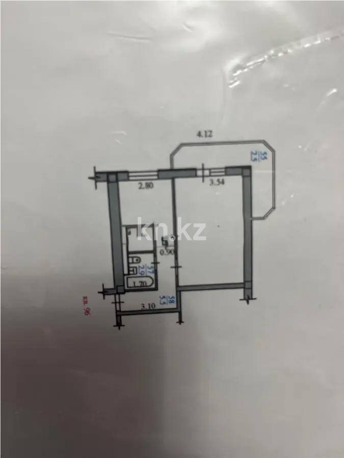 Продажа 1-комнатной квартиры, 41 м² в Алматы