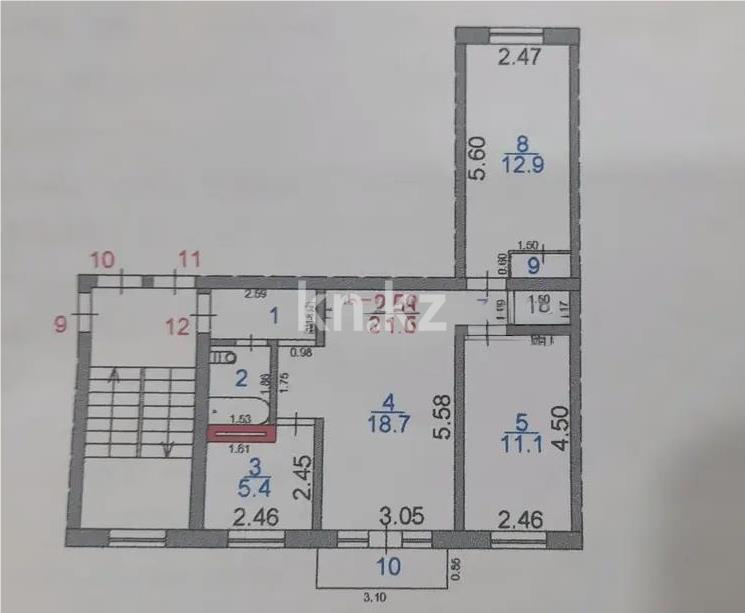 Продажа 3-комнатной квартиры, 58 м² в Абае - фото 7