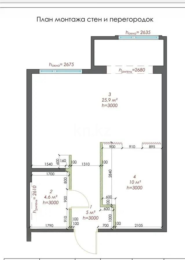 Продажа 2-комнатной квартиры, 46 м² в Алматы - фото 6