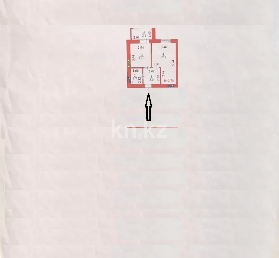 Продажа 2-комнатной квартиры, 40 м² в Астане - фото 2