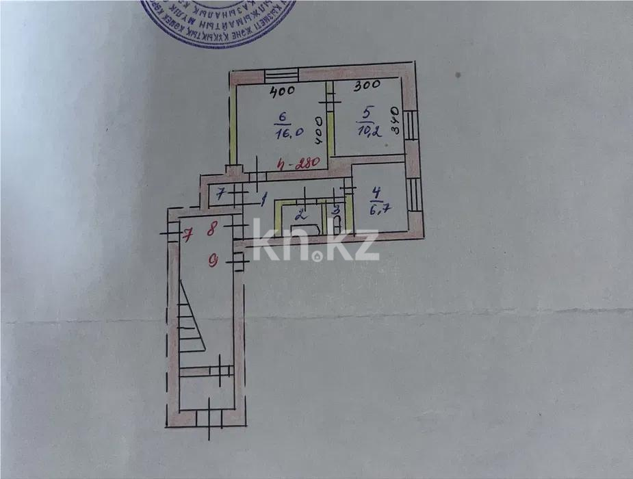 Продажа 2-комнатной квартиры, 44 м², ул. Гагарина, дом  10 в Абае - фото 5