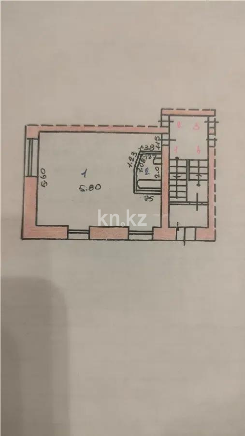 Продажа 1-комнатной квартиры, 42 м² в Караганде - фото 3