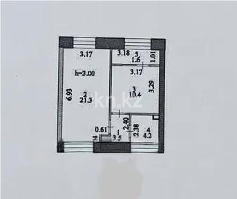 Продажа 1-комнатной квартиры, 41 м², ул. Нажимеденова, дом  30/1 в Астане - фото 4