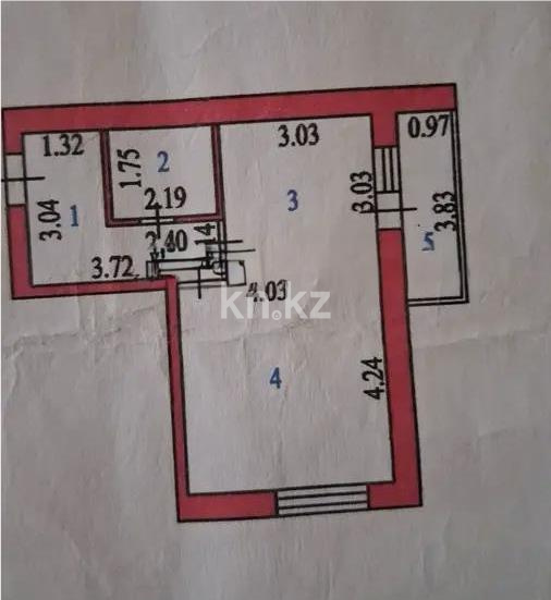 Продажа 1-комнатной квартиры, 38 м² в Астане