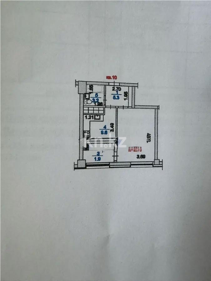 Продажа 2-комнатной квартиры, 41.5 м², мкр-н Дарабоз, дом  25а в Алматы - фото 3