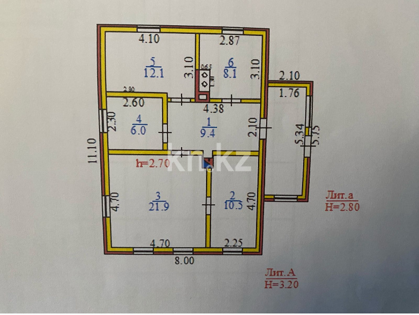 Продажа 4-комнатного дома, 68.8 м², Менделеева в Сарани - фото 4