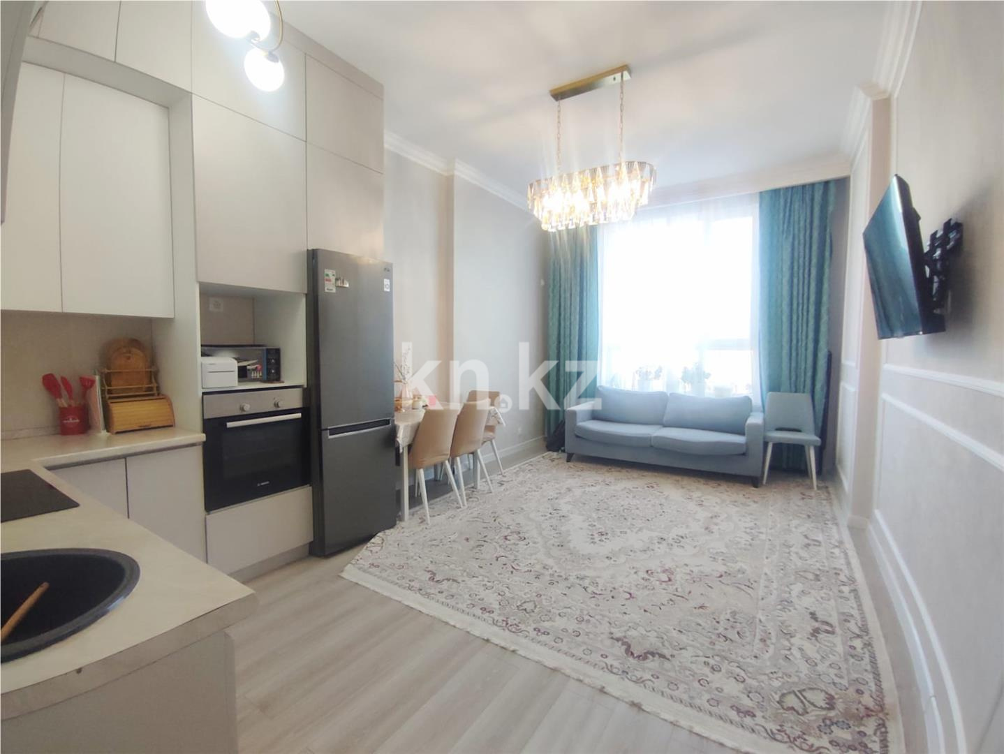 Продажа 2-комнатной квартиры, 49.2 м² в Астане