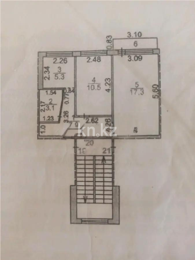 Продажа 2-комнатной квартиры, 44 м² в Караганде - фото 5