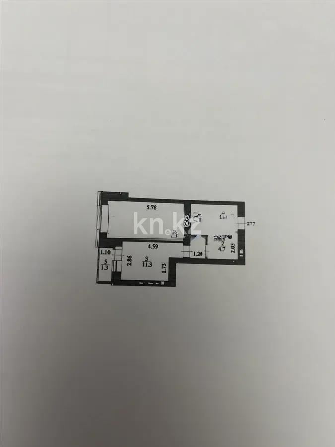 Продажа 1-комнатной квартиры, 44.5 м² в Астане - фото 3