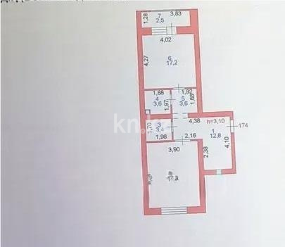 Продажа 2-комнатной квартиры, 63 м² в Астане - фото 3