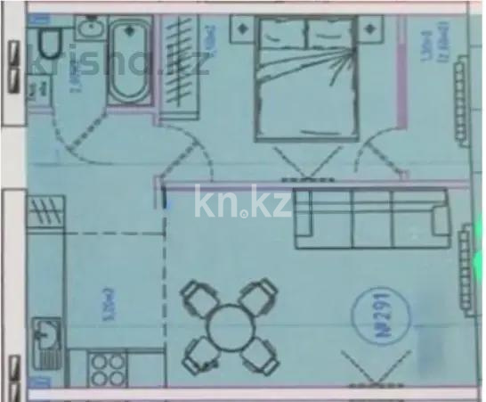 Продажа 2-комнатной квартиры, 37 м² в Астане - фото 2