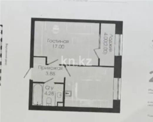 Продажа 1-комнатной квартиры, 40 м², ул. Керей, Жанибек хандар, дом  44/6 в Астане