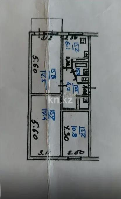 Продажа 3-комнатной квартиры, 62.3 м² в Алматы - фото 5