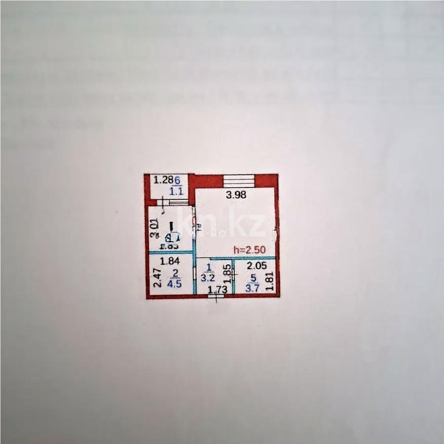 Продажа 2-комнатной квартиры, 36 м² в Караганде - фото 3