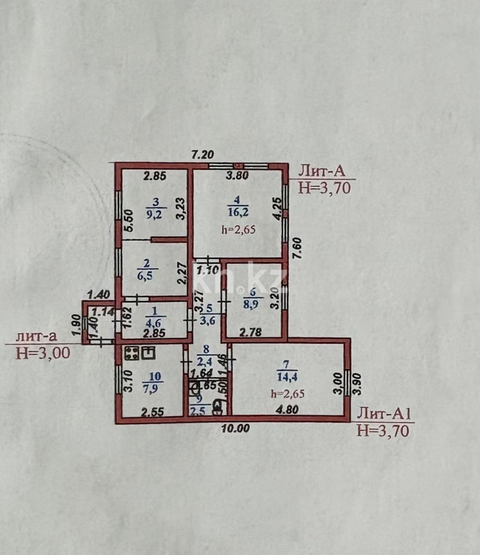 Продажа 4-комнатного дома, 76 м², ул. Чемолганская в Алматы - фото 19