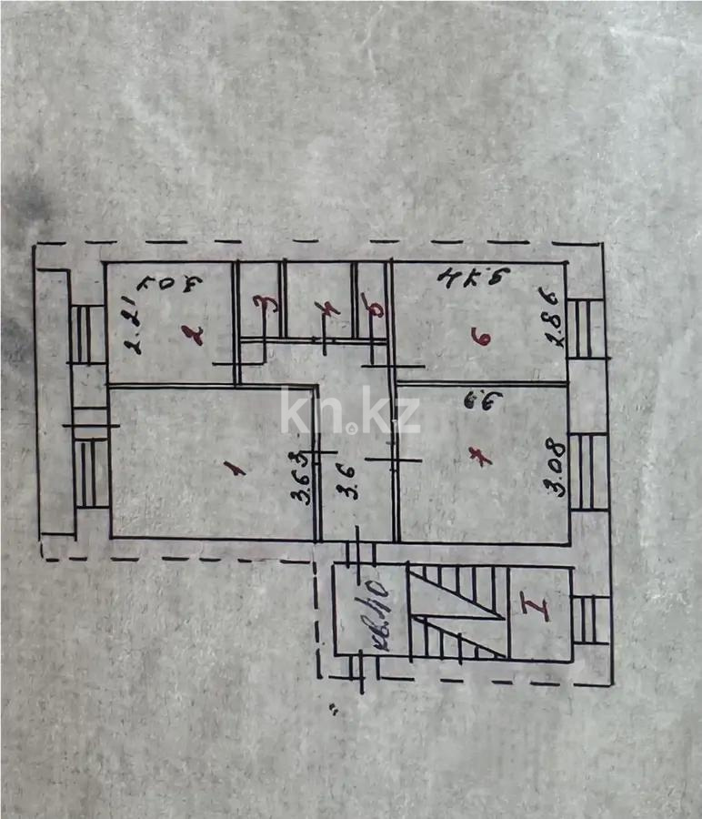Продажа 3-комнатной квартиры, 61 м² в Караганде