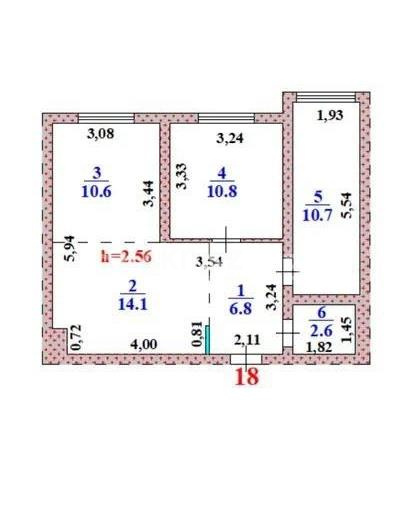 Продажа 3-комнатной квартиры, 55.6 м², ул. Алтын орда, дом  7 стр в Алматы - фото 6