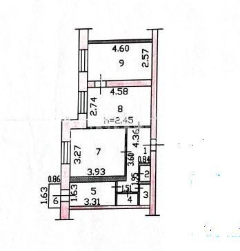Продажа 3-комнатной квартиры, 52.4 м² в Усть-Каменогорске - фото 2