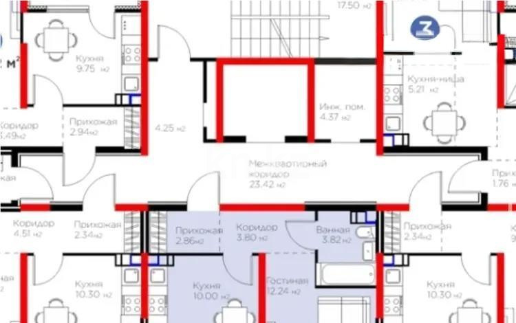 Продажа 1-комнатной квартиры, 34.16 м², ул. Байге, дом  12б в Алматы