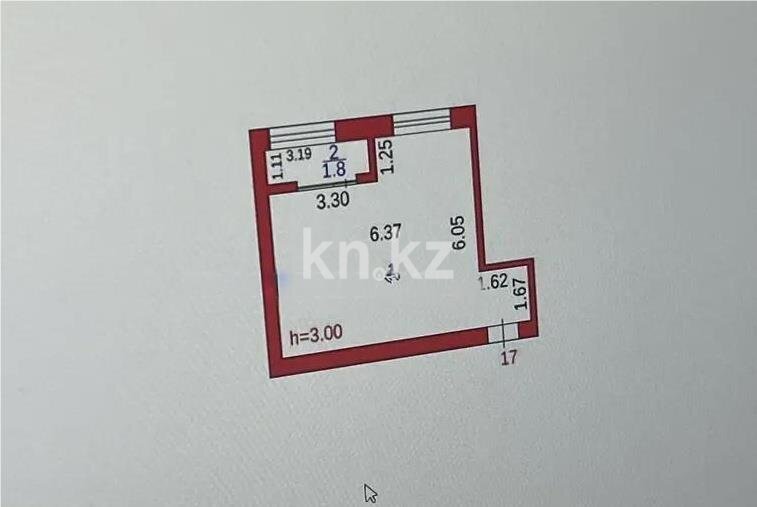 Продажа 1-комнатной квартиры, 38 м² в Караганде - фото 2