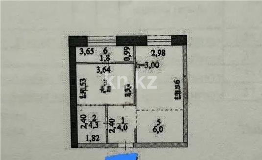 Продажа 1-комнатной квартиры, 37.7 м² в Астане