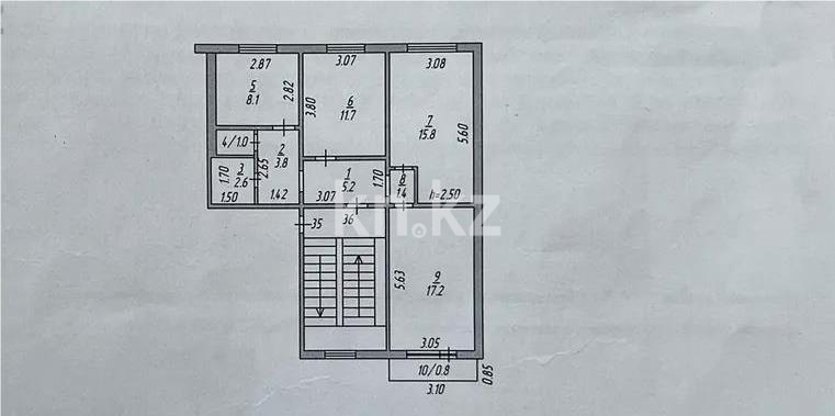 Продажа 3-комнатной квартиры, 67 м² в Темиртау - фото 7