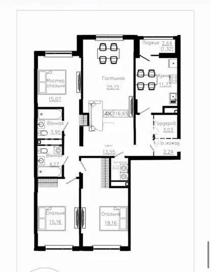 Продажа 4-комнатной квартиры, 118 м², пр. Улы Дала, дом  28 стр в Астане