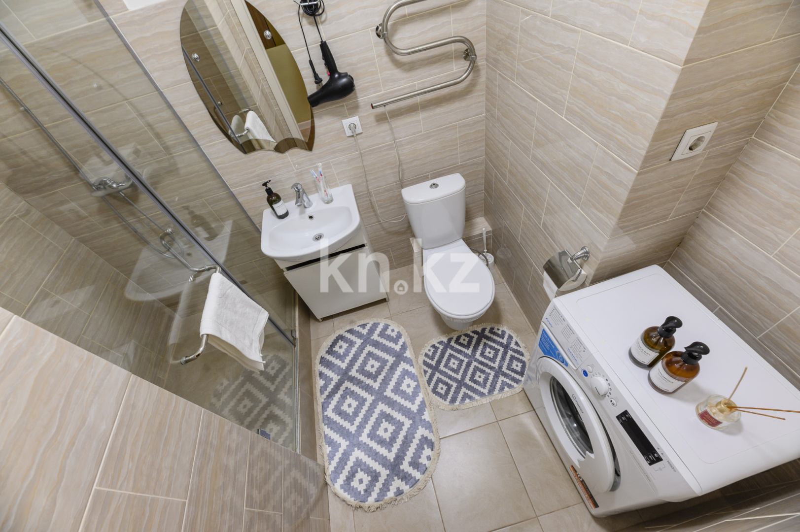 Аренда 1-комнатной квартиры посуточно, 45 м² в Алматы - фото 12