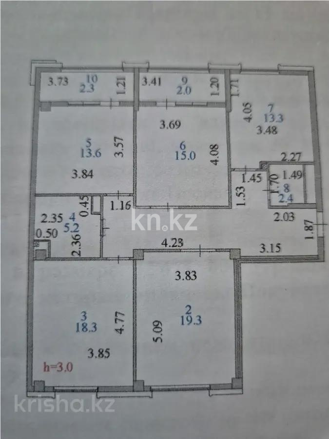 Продажа 4-комнатной квартиры, 109 м² в Астане - фото 7