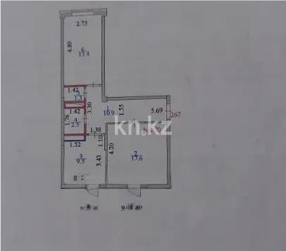 Продажа 2-комнатной квартиры, 57.3 м² в Астане - фото 6