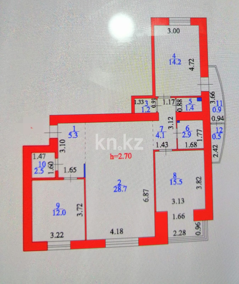 Продажа 3-комнатной квартиры, 90 м² в Астане - фото 40