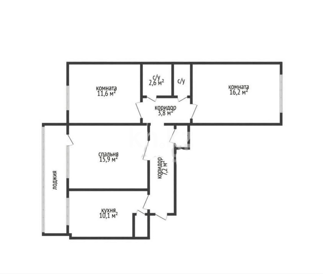 Продажа 3-комнатной квартиры, 72.2 м² в Костанае - фото 28