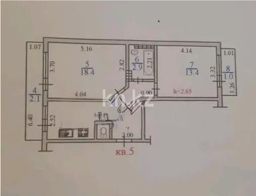 Продажа 2-комнатной квартиры, 54 м² в Алматы - фото 7