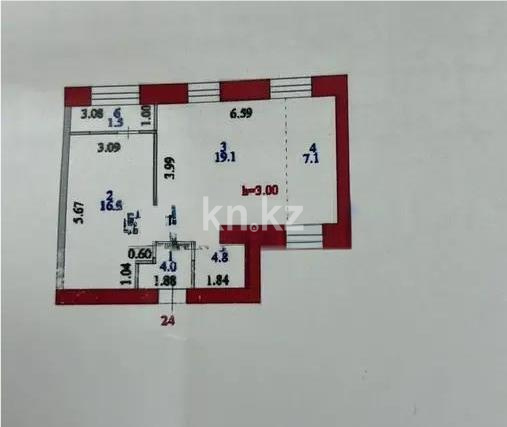 Продажа 2-комнатной квартиры, 54 м² в Астане - фото 3