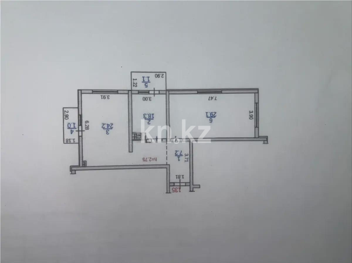 Продажа 2-комнатной квартиры, 80.9 м² в Алматы - фото 3