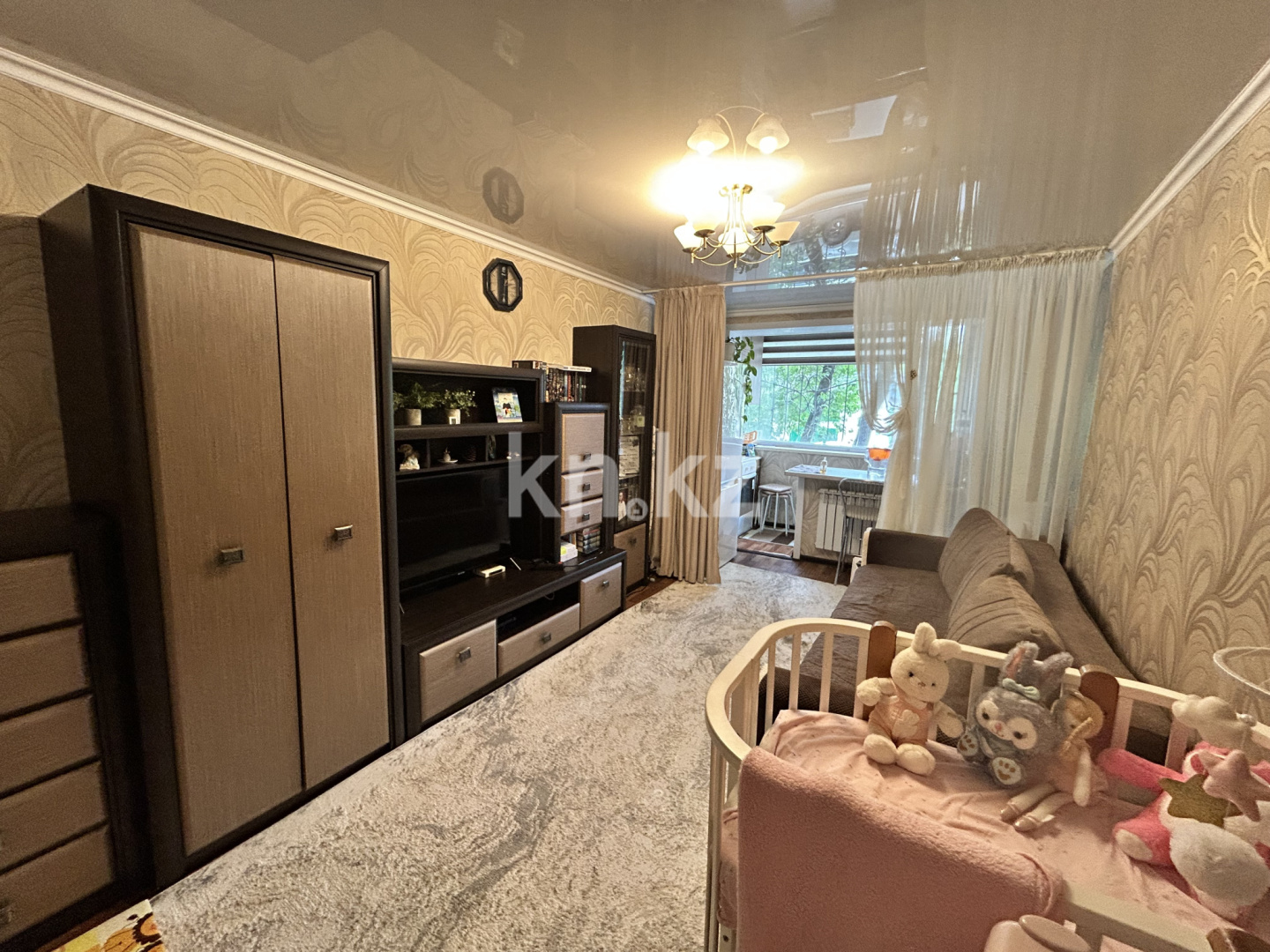 Продажа 1-комнатной квартиры, 33.7 м² в Караганде