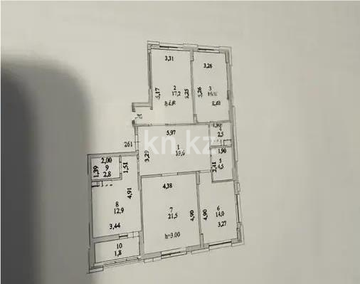 Продажа 4-комнатной квартиры, 113 м² в Астане