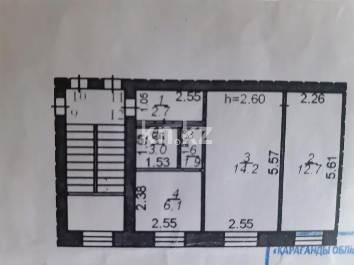 Продажа 2-комнатной квартиры, 44 м² в Караганде - фото 5