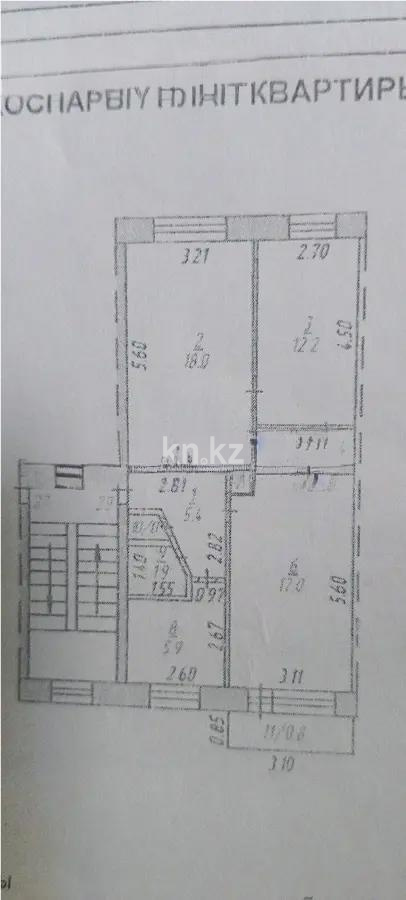Продажа 3-комнатной квартиры, 64 м², ул. Тищенко, дом  3 в Темиртау