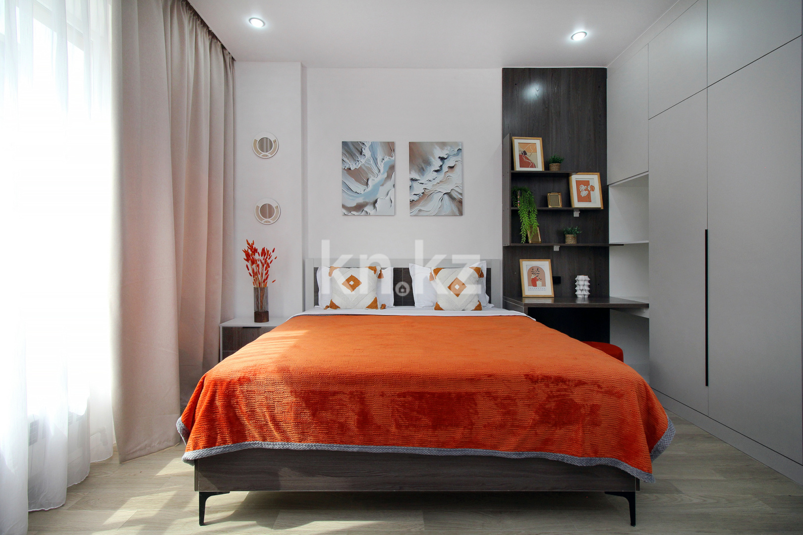 Аренда 1-комнатной квартиры посуточно, 37 м² в Алматы - фото 7