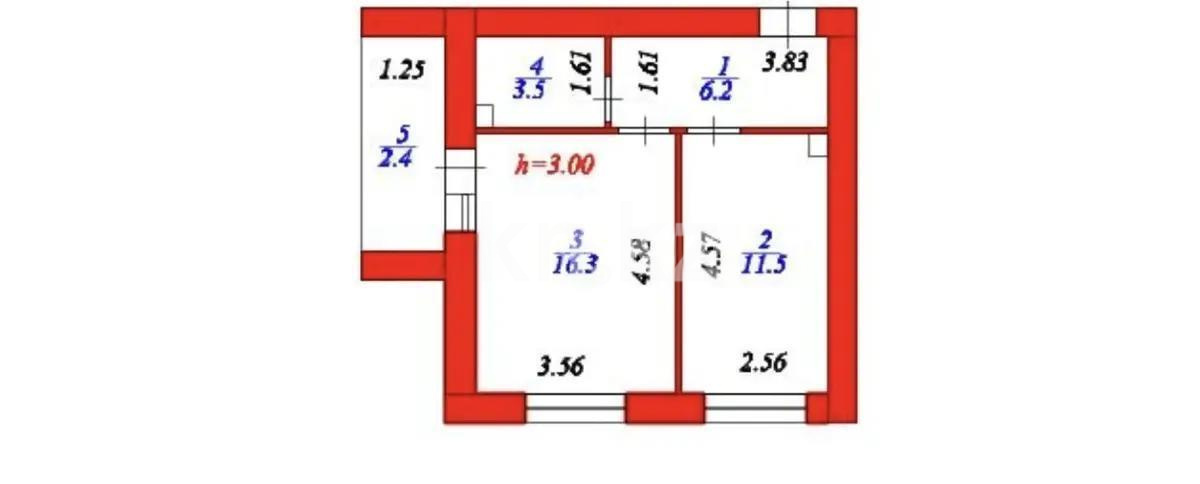 Продажа 1-комнатной квартиры, 39.9 м², ул. Бокейхана, дом  13 стр в Астане